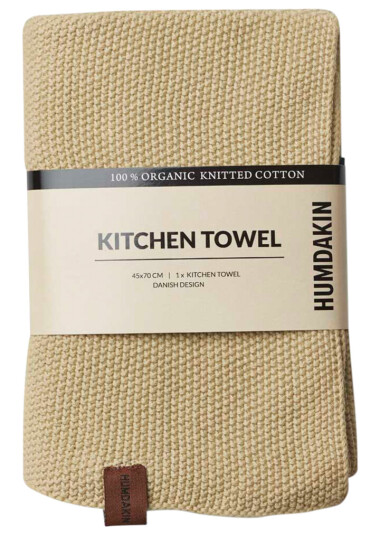 Humdakin Knitted Kitchen kjøkkenhåndkle khaki