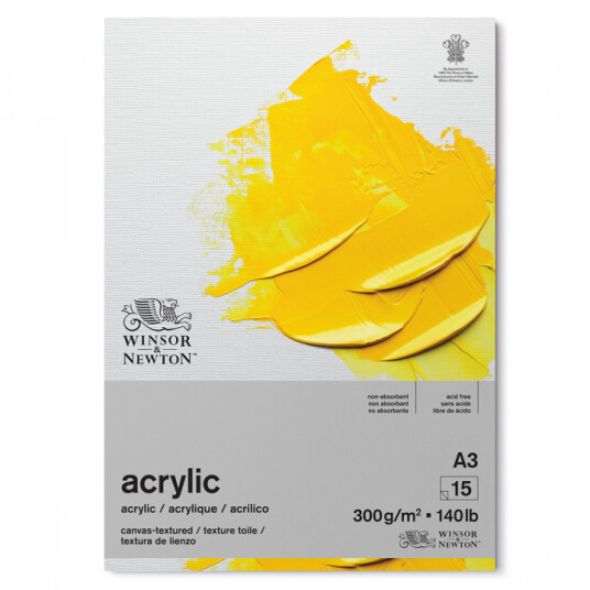 Winsor & Newton Akrylblokk A3 300g