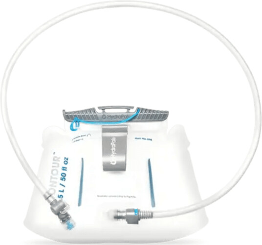 Hydrapak Contour Lumbar 1,5 L OneSize, Transparent