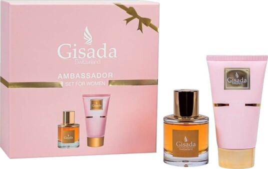 Gisada Ambassador Women Gift Set EDP 2 stk. Gisada Ambassador Women Gift Set EDP 2 stk.
