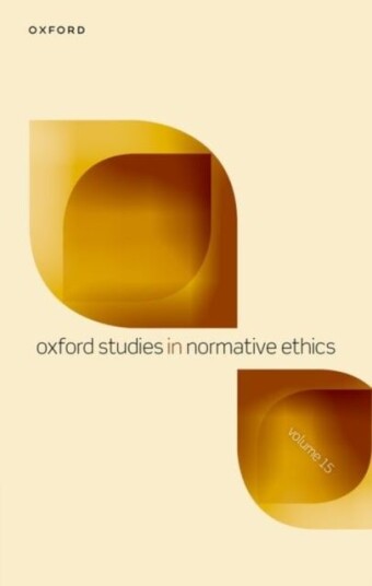 Oxford Studies in Normative Ethics Oxford Studies in Normative Ethics