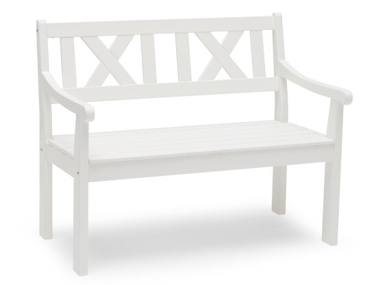 Hillerstorp Läckö/Sofiero 2-seters sofa Hvit Hvit