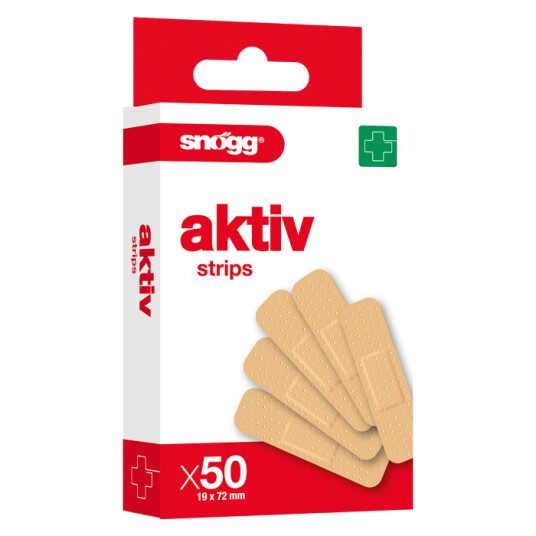 Norgesplaster Snøgg Aktiv Plaster 50stk
