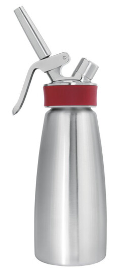 iSi iSi Gourmet Whip Kremsprøyte; 0.5l 9.5x31.1x8.8 cm BxHxD; Sølvfarge iSi iSi Gourmet Whip Kremsprøyte; 0.5l 9.5x31.1x8.8 cm BxHxD; Sølvfarge
