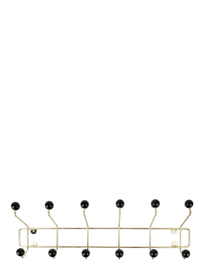 present time Hat Rack Saturnus Large - Black - W53.5CM