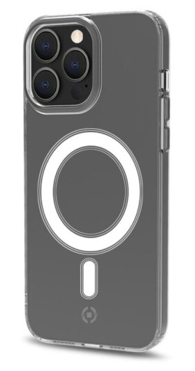 Celly Mobildeksel Celly Iphone 14 Pro Svart Gjennomsiktig Hvit