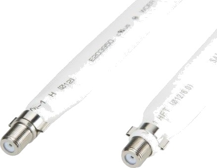 Goobay F-kabel for vindusgjennomføring 0,2 m Hvit