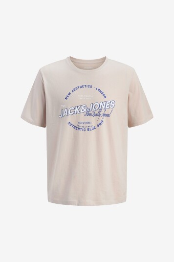 Jack & Jones - T-skjorte jjeLogo Tee SS O-neck 2 Col - Grå Jack & Jones - T-skjorte jjeLogo Tee SS O-neck 2 Col - Grå