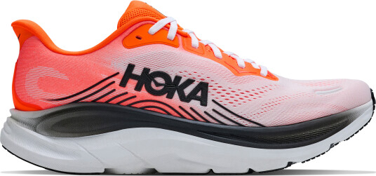 Hoka Men's Clifton 11 Neon Tangerine / Frost 48