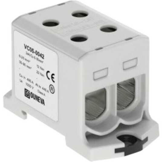 Ouneva Klemme isolert OTL 2x25-150mm² AL/CU Grå - 1296324