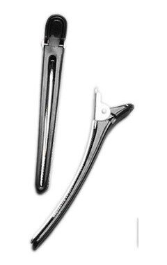 No Brand Hair Clips Alu/Plastic 12-pack