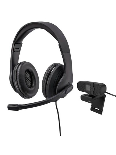 Hama "HS-USB300 & C-400" PC Office Streaming Set Svart Hama "HS-USB300 & C-400" PC Office Streaming Set Svart