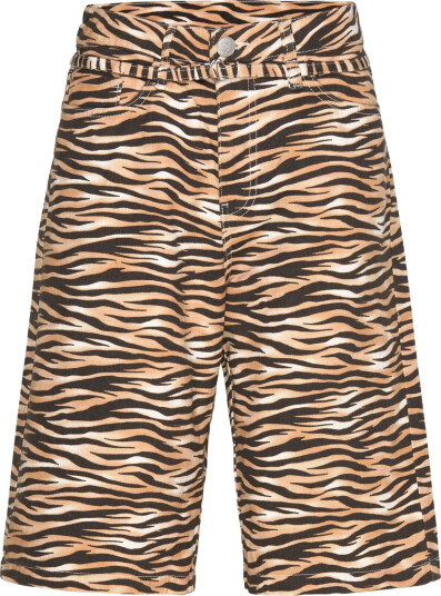 Monki Low Rise Cargo Cotton Twill Jorts - Multi/patterned - 50