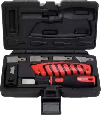 KS TOOLS 907.2200 Bladsett, skraper KS TOOLS 907.2200 Bladsett, skraper
