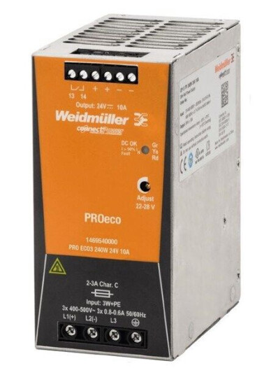 Weidmuller Pro eco3 240w 24v 10a (4050118275759)