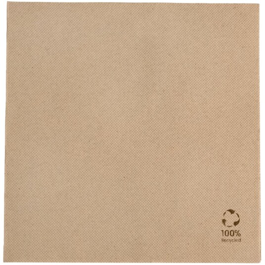 GARCIA DE POU Serviett Ecolabel 1/4 brettet; 39x39 cm (BxL); Natur; 50 Stykk / Forpakning