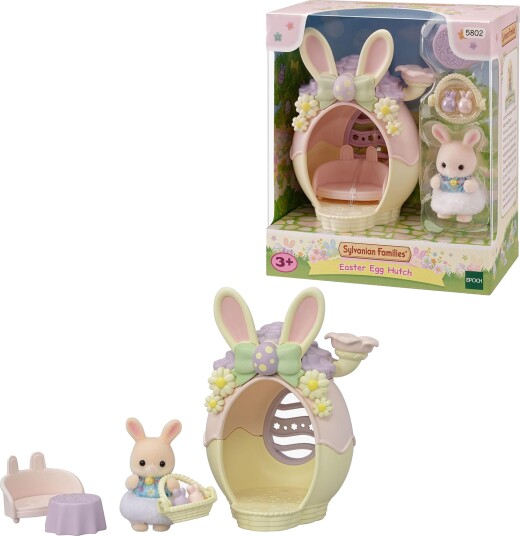 Sylvanian Families Påskeegg Hjem med Marguerite Kaninbaby Sylvanian Families Påskeegg Hjem med Marguerite Kaninbaby