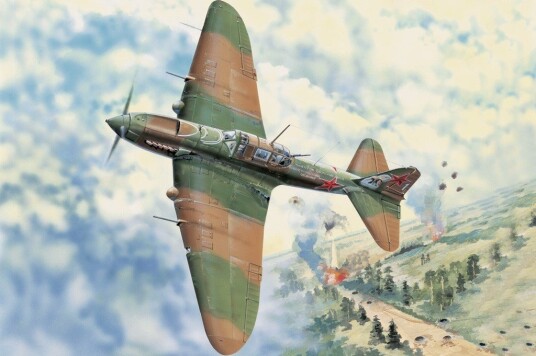 HobbyBoss Il 2M3 Angrepsfly Modellbyggesett 400+ Deler HobbyBoss Il 2M3 Angrepsfly Modellbyggesett 400+ Deler