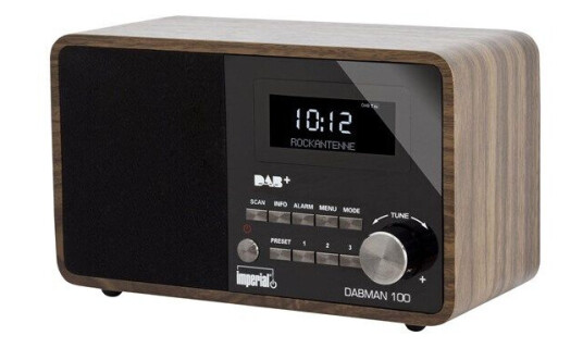 Imperial TELESTAR DABMAN 100 DAB/DAB+/FM Mono Brun