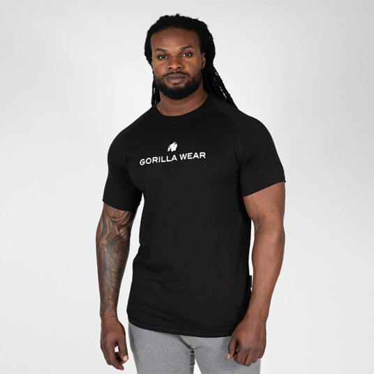 Davis T-Shirt, Black Svart X-large