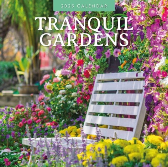 Tranquil Gardens 2025 Square Wall Calendar Tranquil Gardens 2025 Square Wall Calendar