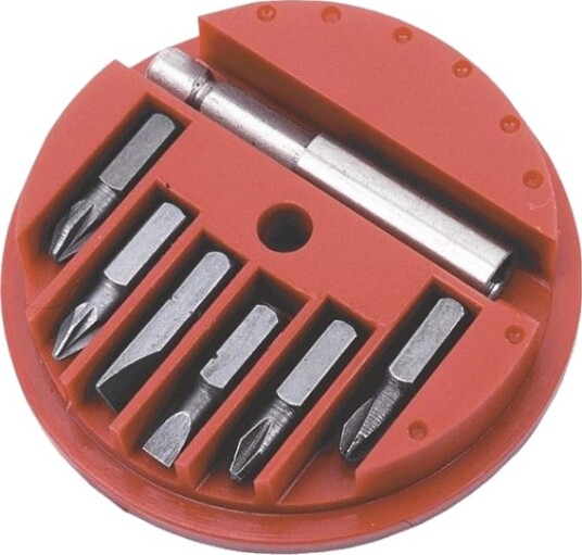 Top Tools Skrutrekkerbitssett, 7 Deler 39D381 Top Tools Skrutrekkerbitssett, 7 Deler 39D381