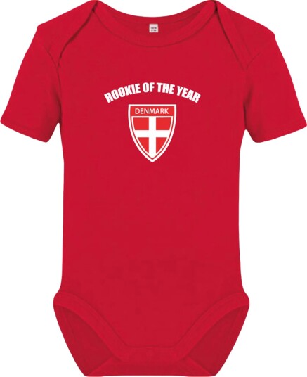 Netshirt Babybody Rookie of the Year Denmark X-Small 93019-C-1-X11120-red-56 Netshirt Babybody Rookie of the Year Denmark X-Small 93019-C-1-X11120-red-56