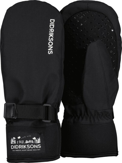 Didriksons Lovas Mitten Black 10/12 Didriksons Lovas Mitten Black 10/12
