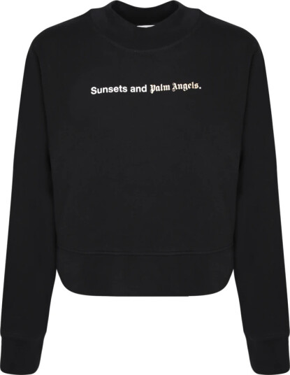 Palm Angels Dame Gensere & Hettegensere Svart M,