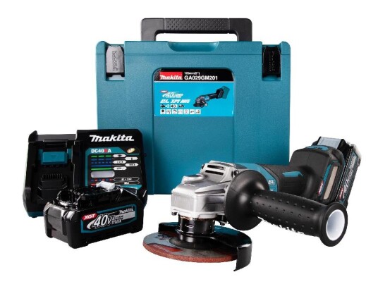 Makita GA029GM201 Vinkelsliper 40V 125mm