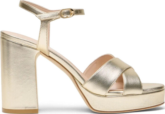 Stuart Weitzman Dame Sko Gul 38 EU,