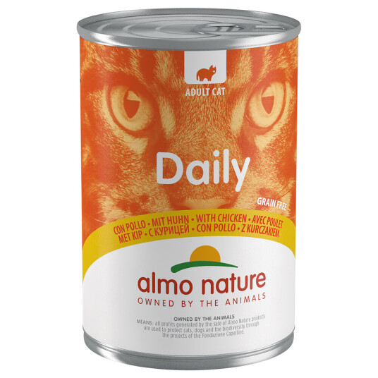 Almo Nature Daily Menu 6 X 400 G Kylling