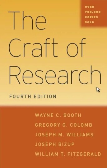 The Craft Of Research Av Wayne C. Booth