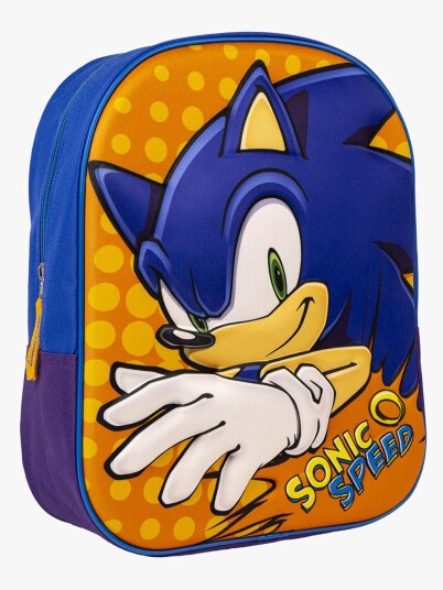Sonic 3d Ryggsekk Blå/oransje Sonic 3d Ryggsekk Blå/oransje