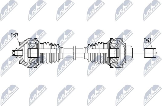 Nty Drivaksel NTY NPW BM 228