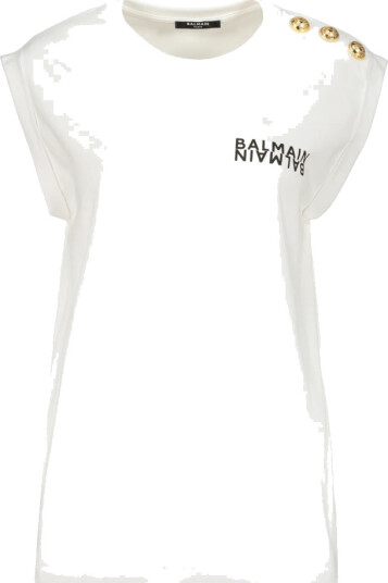Balmain Dame Topper Hvit S,
