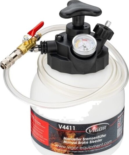 VIGOR V4411 Fyll- / ventilasjonsapparat, bremsehydraulikk VIGOR V4411 Fyll- / ventilasjonsapparat, bremsehydraulikk