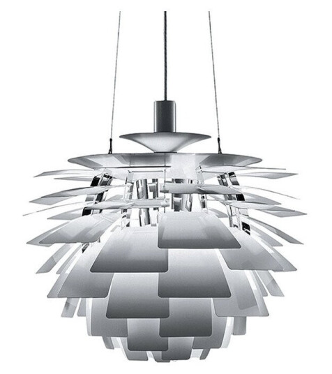 Louis Poulsen - PH Artichoke Ø480 LED (Dim-to-Warm) Rustfritt Stål