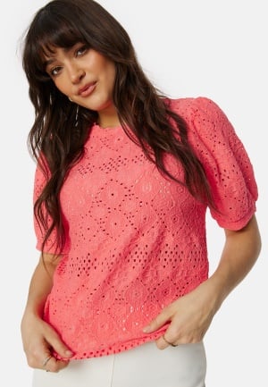 Object Collectors Item Objfeodora S/S Top Coral XS