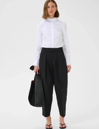 InWear Callyiw Frill Shirt White 32