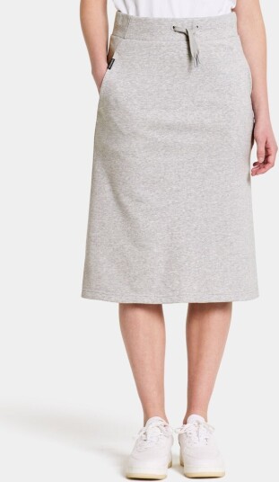 Didriksons Resö Skirt Aluminum melange