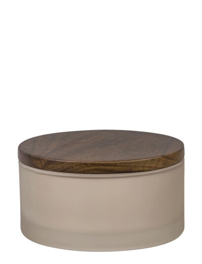 Mette Ditmer Modest Jar With Lid - Brown - Ø10.5X H6CM