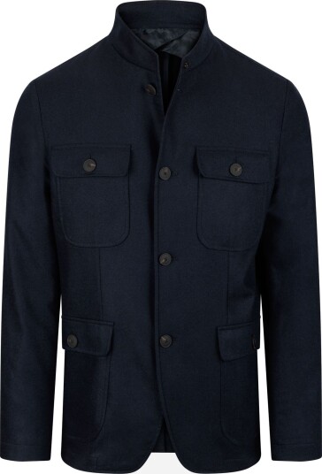 Gran Sasso Blazer wool jacket 48 blå herre