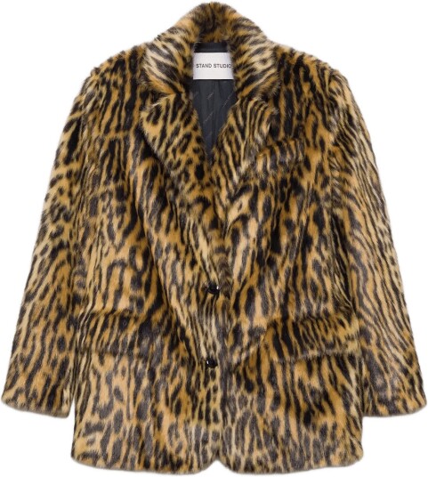 Stand Studio Emmie Fur Blazer LEO 40 Stand Studio Emmie Fur Blazer LEO 40