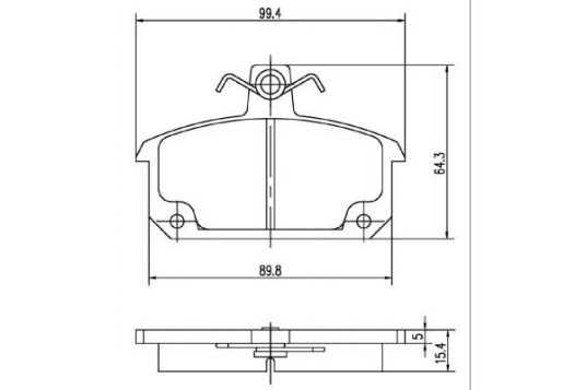 Bremseklosser MAPCO 6903