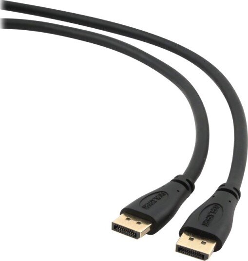 Cablexpert Displayport Kabel Displayport Hann Til Displayport Hann 1 M Formstøpt Svart