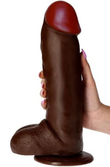 Realistic Dildo Brown Emotion XL 31 cm