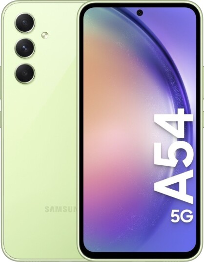Samsung Galaxy A54 5G 128GB lys Grønn Smarttelefon med AMOLED-skjerm Samsung Galaxy A54 5G 128GB lys Grønn Smarttelefon med AMOLED-skjerm