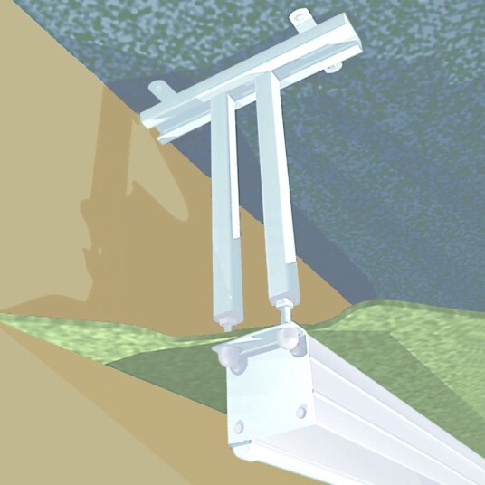 PROJECTA Ceiling bracket FlexScreen 20 cm. PROJECTA Ceiling bracket FlexScreen 20 cm.