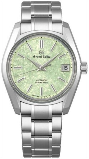 Grand Seiko Herreklokke SBGH343G Heritage Collection Grønn/Titan